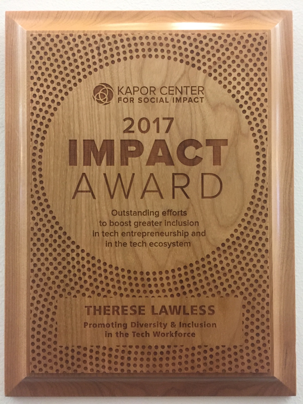2017 Impact Award