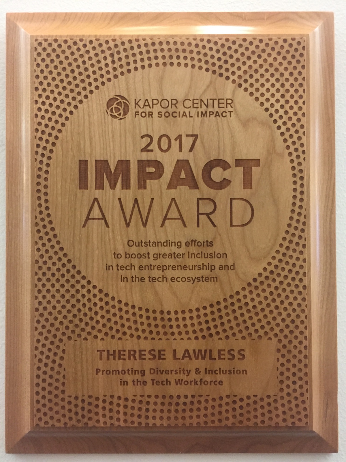 2017 Impact Award