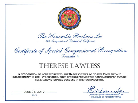 Lawless Certificate